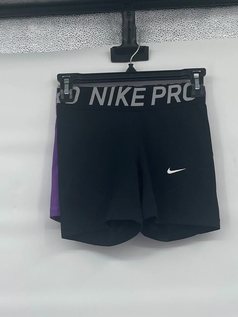 Nike pro 2 piece athletic bike short shorts